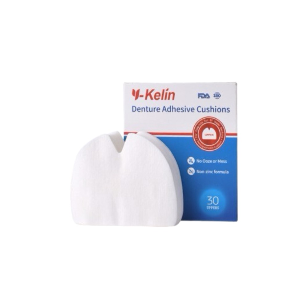 Фиксирующие вкладыши для зубных протезов верхние Y-Kelin 30 шт | фото