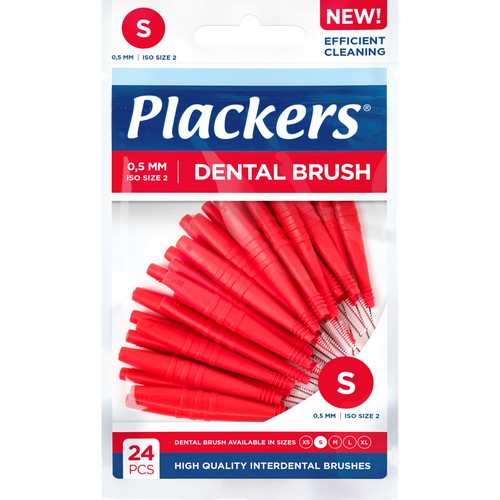 Межзубные ершики Plackers Dental Brush S, 0.5 мм | фото