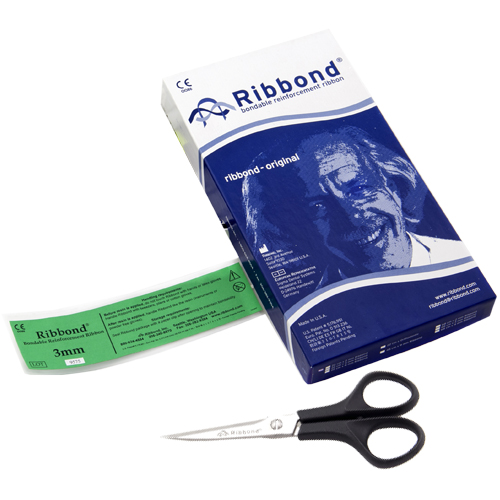 Ribbond Original материал для шинирования (3 мм x 22 см), с ножницами | фото