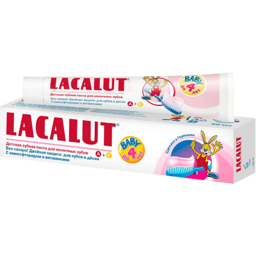 Lacalut Baby детская зубная паста до 4 лет, 50 мл | фото