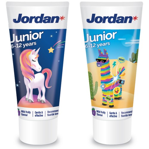 Детская зубная паста Jordan Junior/ Lilleborg AS