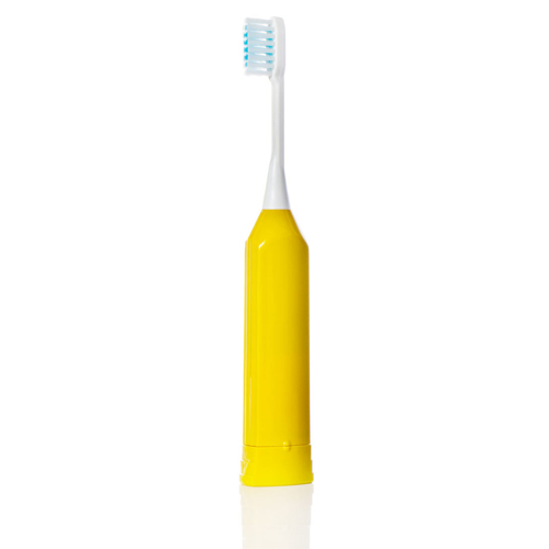 Hapica Minus iON ионная звуковая зубная щетка, желтая | фото