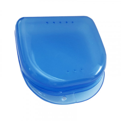 Plastic Box бокс пластиковый, 82*85*29 мм, цвет: голубой | фото