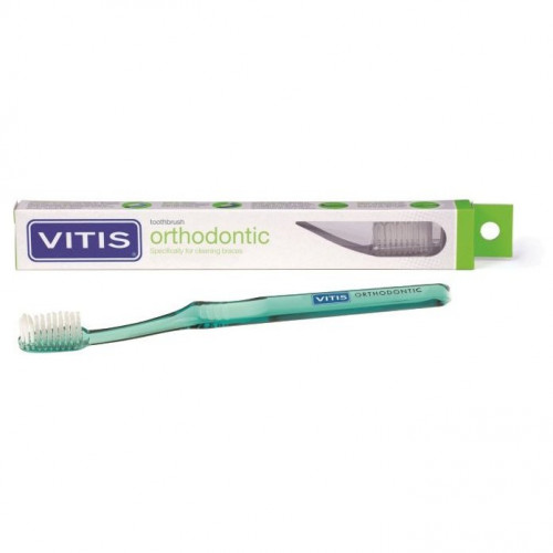 Vitis Orthodontic зубная щетка, жесткость: средняя | фото