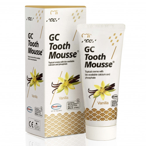 GC Tooth Mousse реминерализирующий гель, ваниль | фото