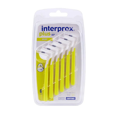 Межзубные ершики для брекетов Interprox Plus Mini 6 шт (1,1 мм) | фото