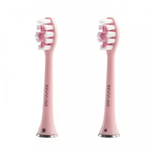 Насадка для электрической зубной щётки Revyline RL 010 розовая, 2 шт. | фото