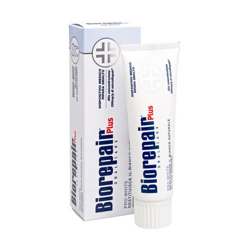 Biorepair Plus PRO White зубная паста сохраняющая белизну, 75 мл | фото
