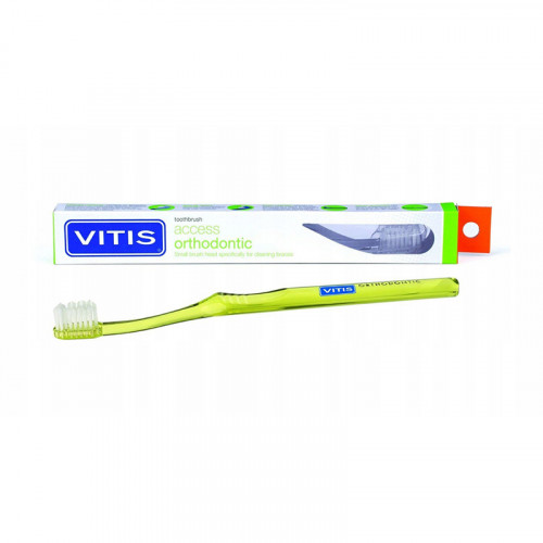 Vitis Orthodontic Access зубная щетка, жесткость: средняя | фото