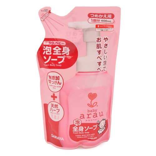 Arau Baby Foam Body Soap мыло для купания малышей, картридж 400 мл | фото