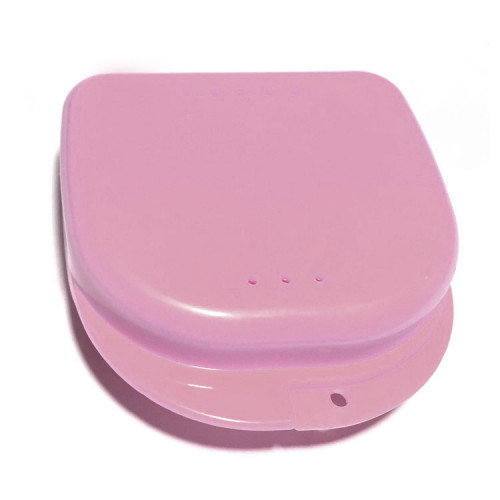 Plastic Box бокс пластиковый, 82*85*29 мм, цвет: розовый | фото
