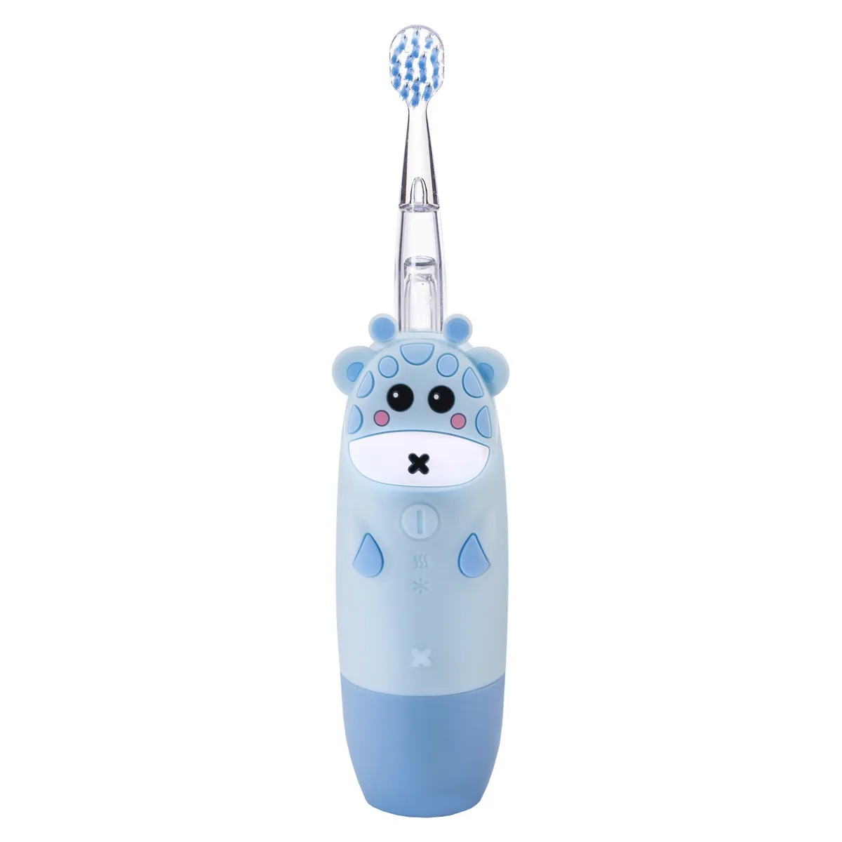 Звуковая электрическая зубная щетка Revyline RL 025 Baby голубая | фото