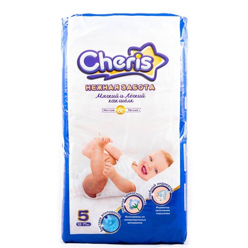 Детские подгузники Cheris 10 шт., XL (12-17 кг) | фото