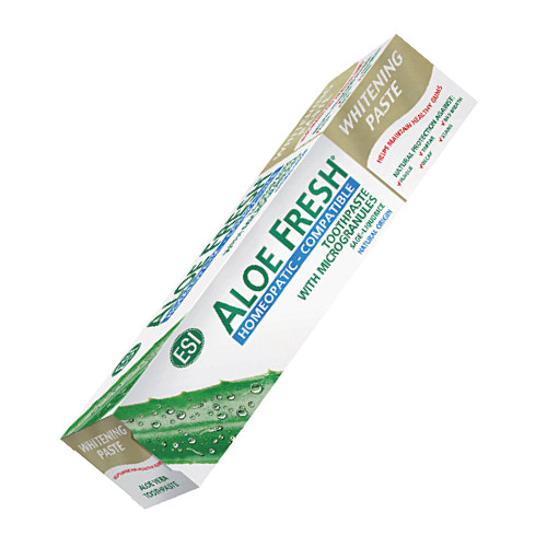 Aloe Fresh Whitening Paste отбеливающая зубная паста с микрогранулами, 100 мл | фото