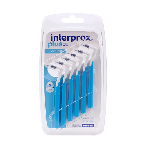 Межзубные ершики для брекетов Interprox Plus Conical 6 шт (1,3 мм) | фото