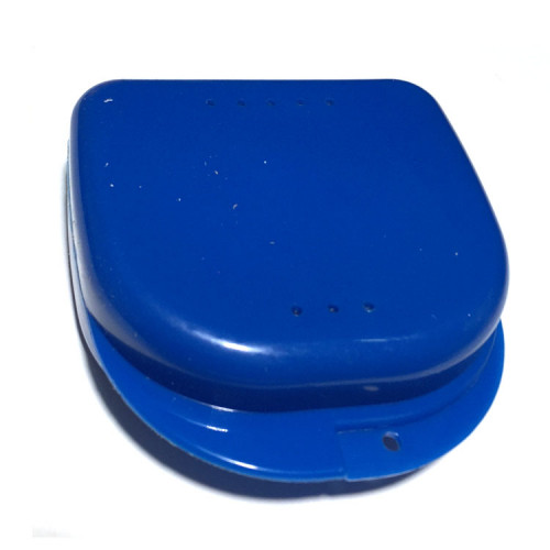 Plastic Box бокс пластиковый, 82*85*29 мм, цвет: темно-синий | фото