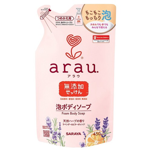 Arau Body Soap 450ml - гель для душа 450 мл.пенный катридж