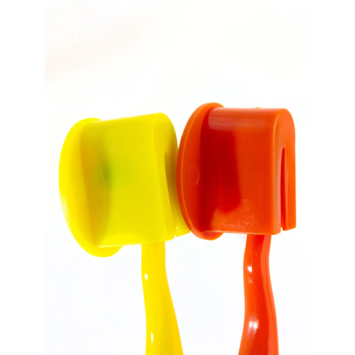 Набор детских зубных щеток Firefly PJ MASKS с защитным колпачком | фото