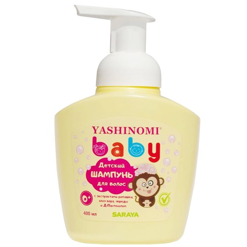 Yashinomi baby детский шампунь для волос, 400 мл | фото