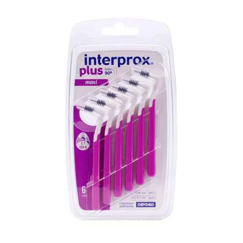 Межзубные ершики для брекетов Interprox Plus Maxi 6 шт (2,1 мм) | фото