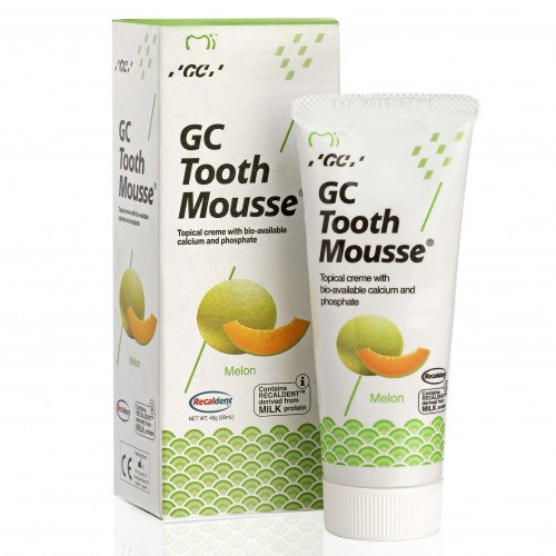GC Tooth Mousse реминерализирующий гель, дыня | фото