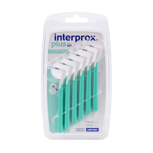 Межзубные ершики для брекетов Interprox Plus Micro 6 шт (0,9 мм) | фото
