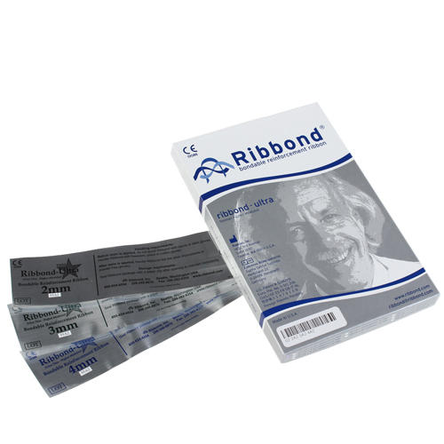 Ribbond THM Ultra 2, 3, 4 мм набор для шинирования 3 ленты по 22 см, без ножниц | фото