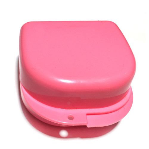 Plastic Box бокс пластиковый, 78*83*45 мм, цвет: розовый | фото