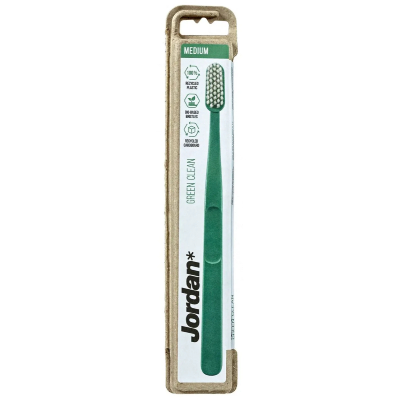 Jordan "Green Clean" Зубная щетка для взрослых (средней жесткости)