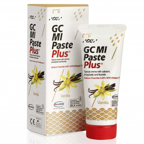 GC MI PASTE PLUS – реминерализирующий гель 40 г (ваниль)