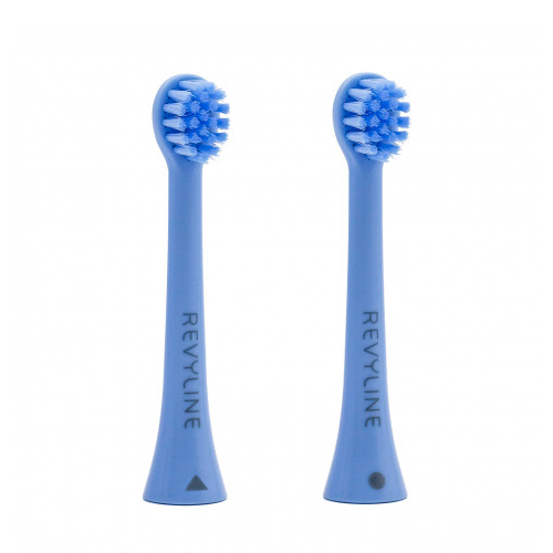 Насадка для электрической зубной щётки Revyline RL 020 синяя, 2 шт. | фото