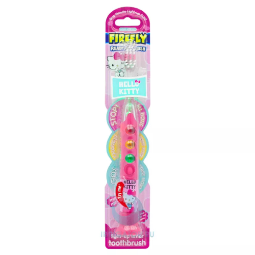 Firefly Hello Kitty зубная щетка с таймером-подсветкой светофор | фото