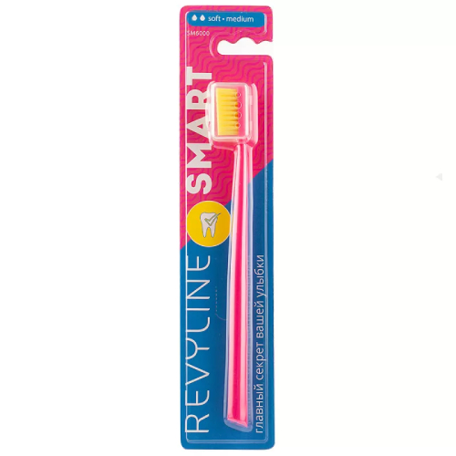 Revyline SM6000 SMART зубная щётка, розовая с желтой щ.