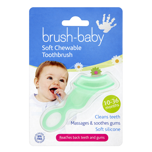 Brush-Baby Chewable Toothbrush жевательная зубная щётка | фото