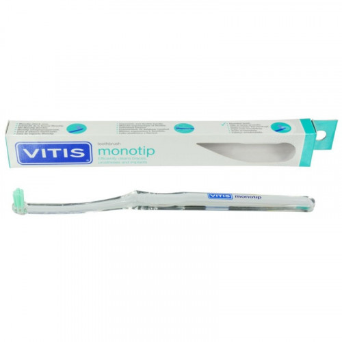 Vitis Monotip монопучковая зубная щетка, жесткость: средняя | фото