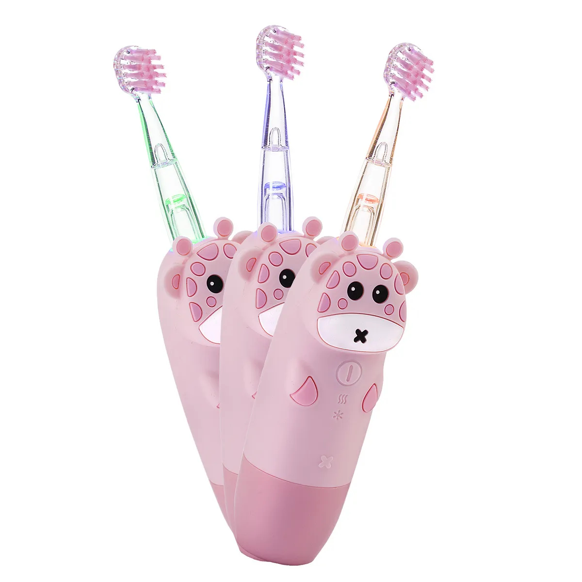 Звуковая электрическая зубная щетка Revyline RL 025 Baby розовая | фото
