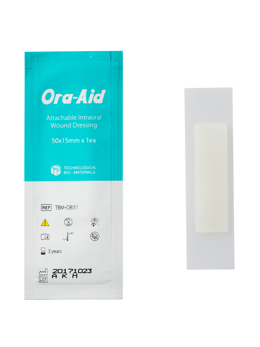 Заживляющий пластырь для слизистой рта ORA-AID, 50*15 мм, 20 шт слайд 2