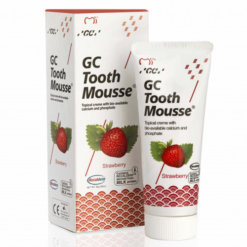 GC Tooth Mousse реминерализирующий гель, клубника | фото