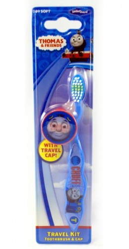 Travel Kit Детская мягкая зубная щетка с защитным колпачком. От 3-х лет.