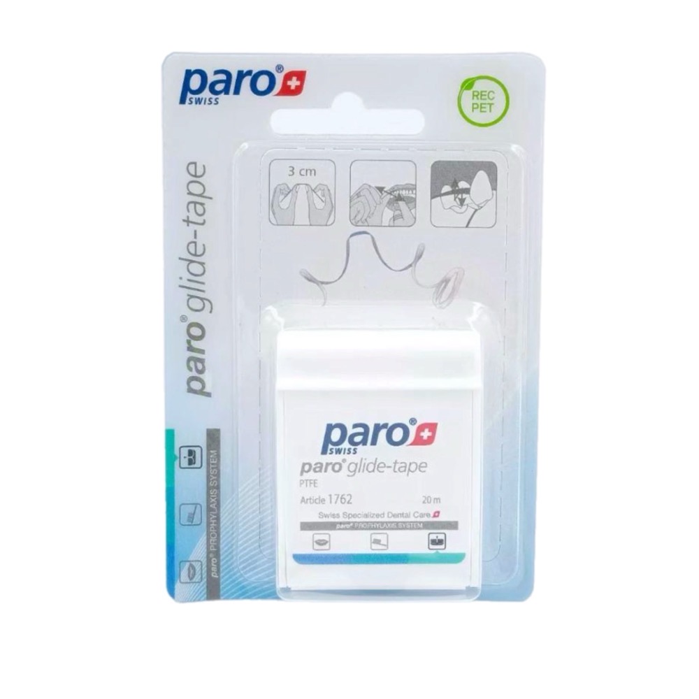 Paro Teflon Tape Зубная лента с тефлоном 20 м | фото