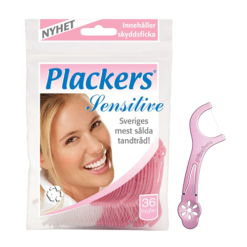 Plackers Sensitive флосс-зубочистка, 36 шт. | фото