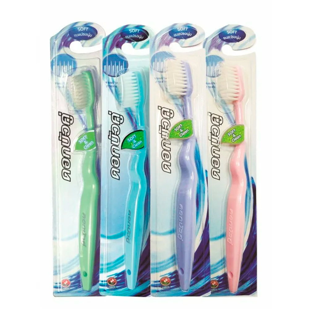 Зубная щетка Твин Лотус "Мягкость и чистота" (Twin Lotus Soft & Clean toothbrush)