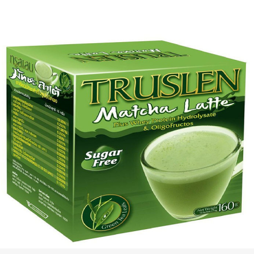 Напиток растворимый на основе зеленого чая Матча Латте TRUSLEN 160гр | фото
