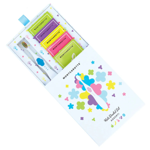 MontCarotte Подарочный набор детской косметики для зубов для детей "Голубой", 0+ | фото