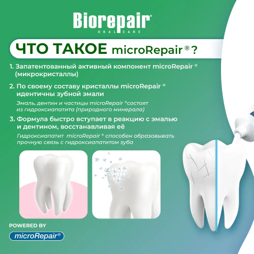 Biorepair Filo Cerato Scorrevole зубная нить комплексной защиты слайд 4