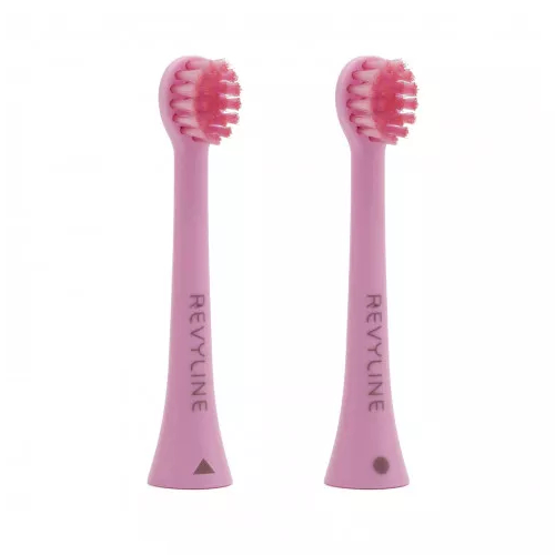 Насадка для электрической зубной щётки Revyline RL 020 розовая, 2 шт. | фото