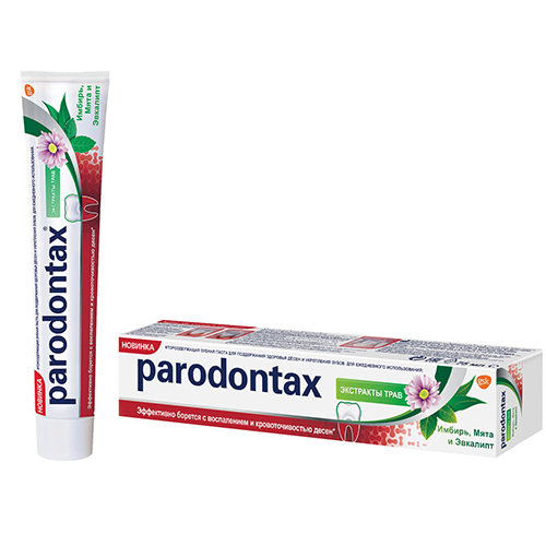Зубная паста Parodontax Экстракты Трав, 75 мл | фото