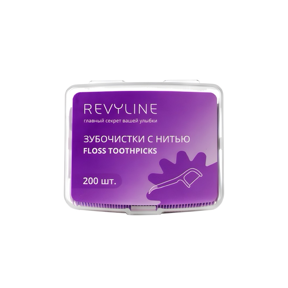 Revyline Зубочистки с нитью 200 шт | фото