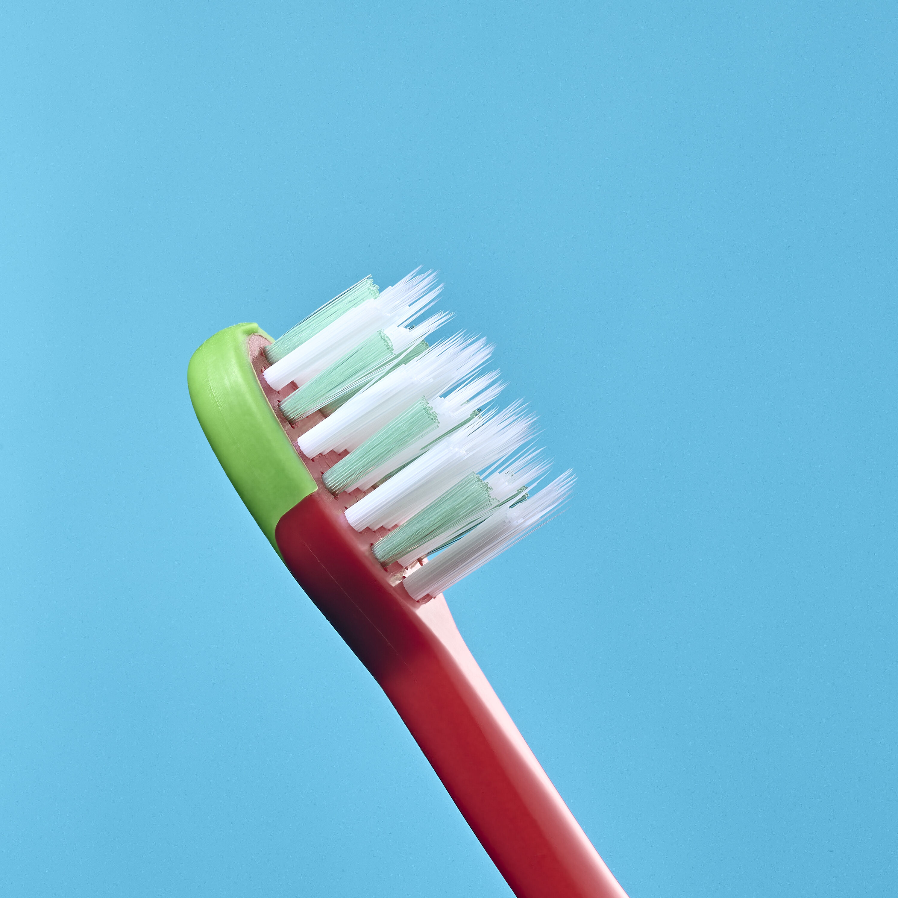 Brush-Baby FlossBrush NEW зубная щётка, 3-6 лет, динозавр | фото
